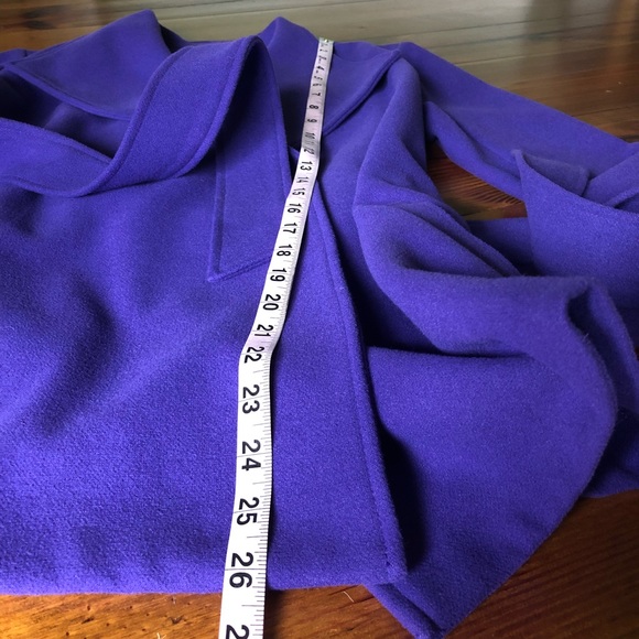 Cache purple tie wrap jacket medium - Picture 3 of 7